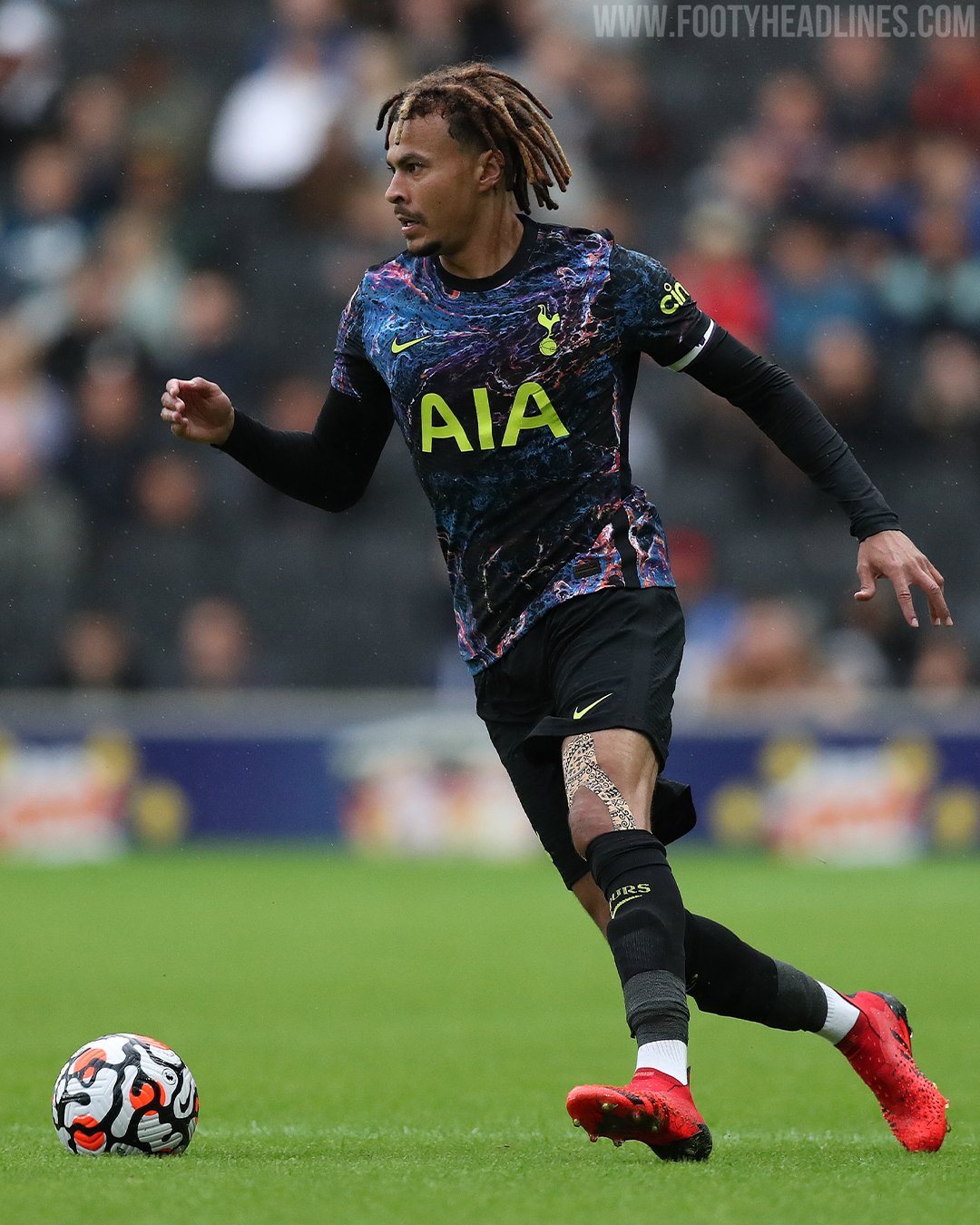 Tottenham Hotspur 21 22 Away Kit Released Amazing On Pitch